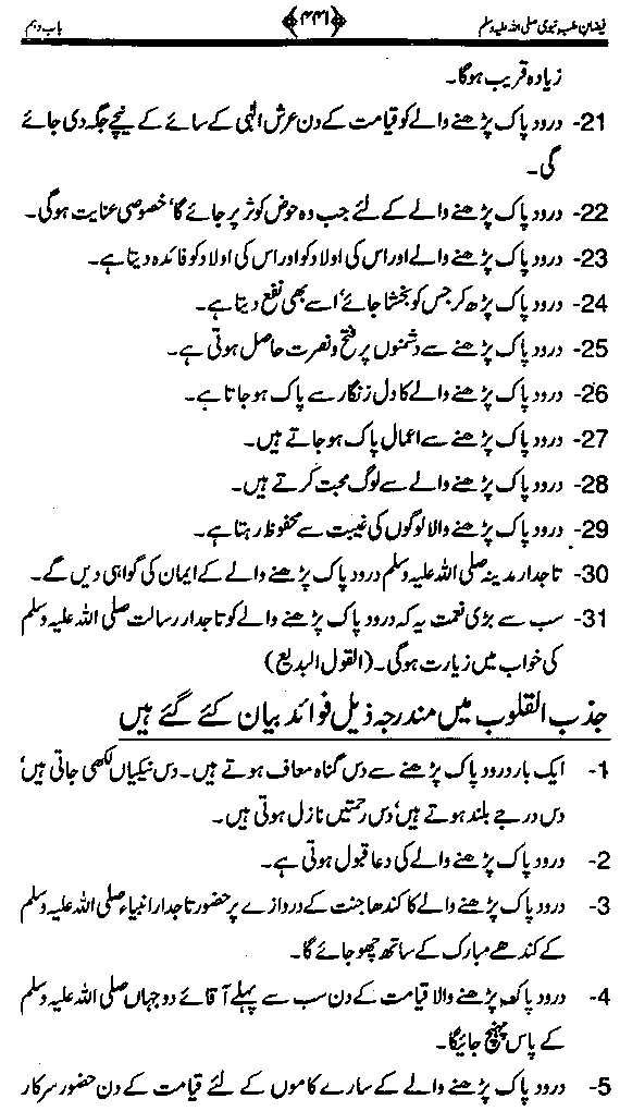 www.algillani.com درود شریف پڑھنے کے فضائل