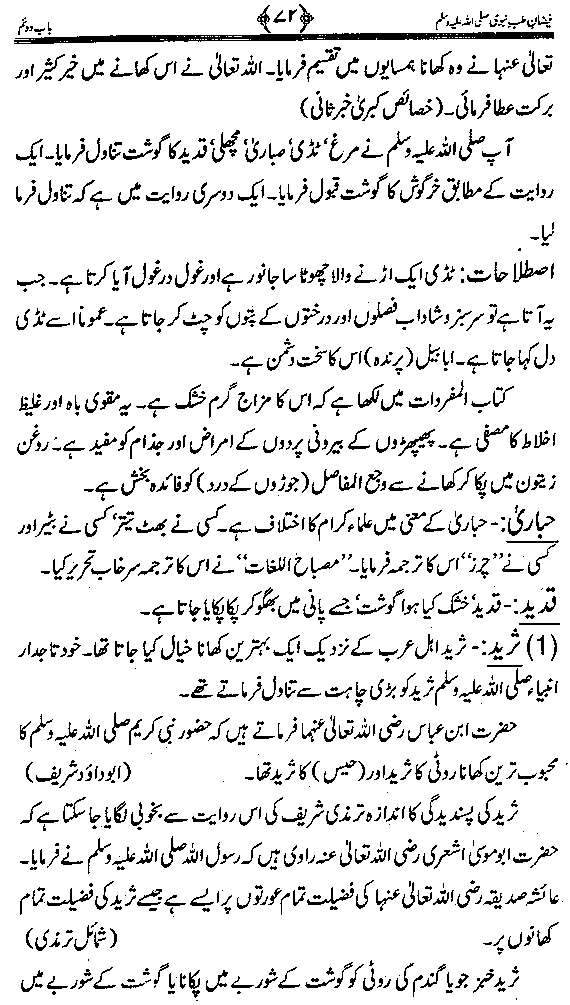 www.algillani.com سرکار دو عالم کی پسند دیدہ غذائیں